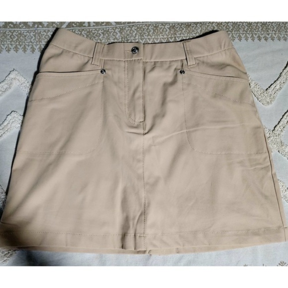 Womens Lyric Athletic Skort Size‎ 6 Tan
